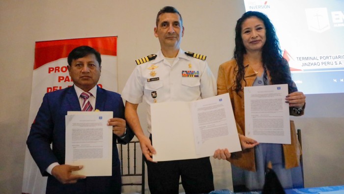 Terminal Portuario Jinzhao Perú SA impulsa formación e inserción laboral en San Juan de Marcona