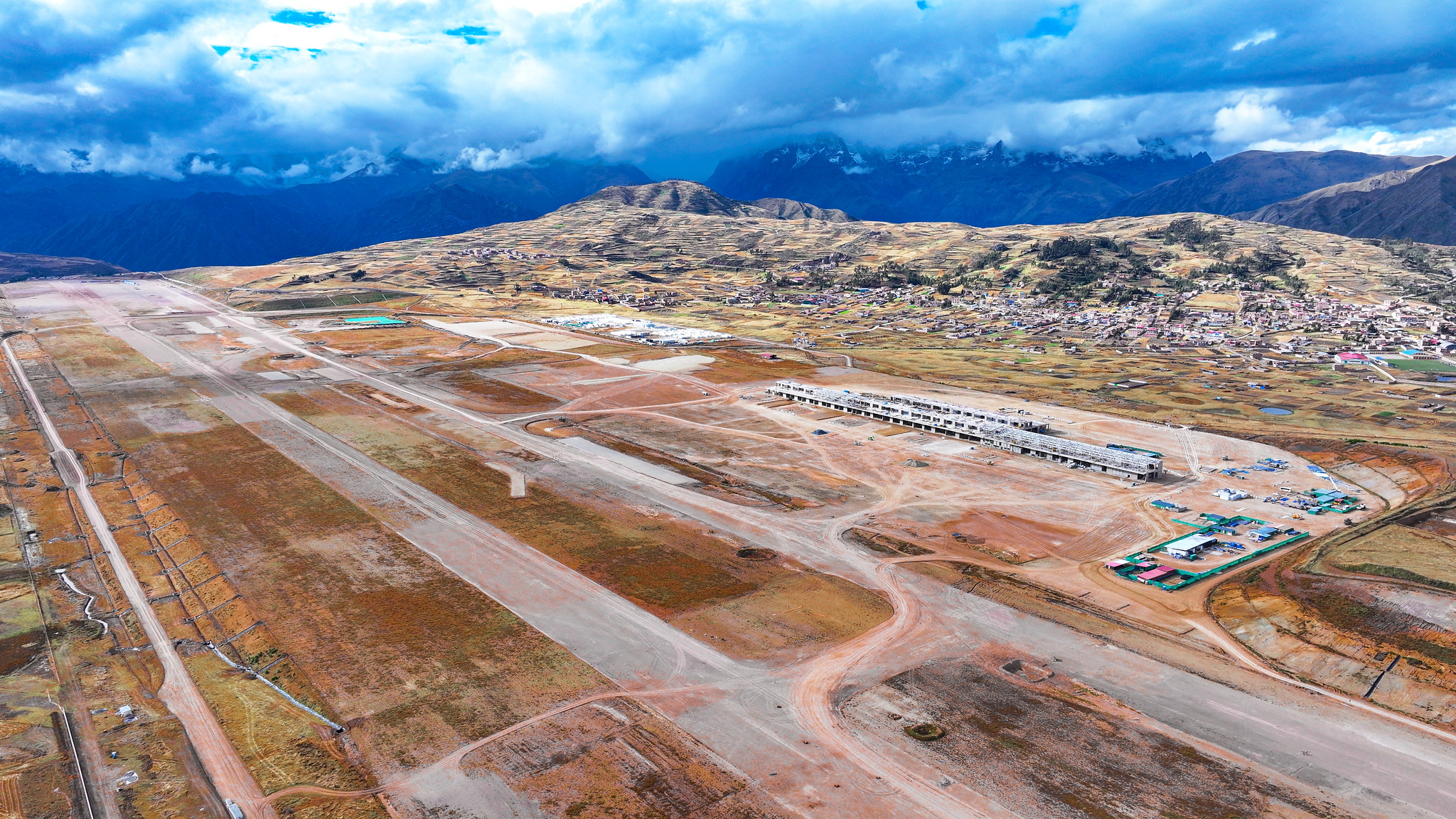 Aeropuerto Internacional de Chinchero tiene un avance de construcción del 33 %