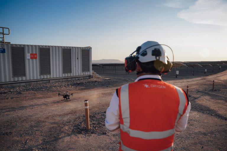 Complejo Solar Rubí-Clemesí: Orygen se respalda en la tecnología de drones
