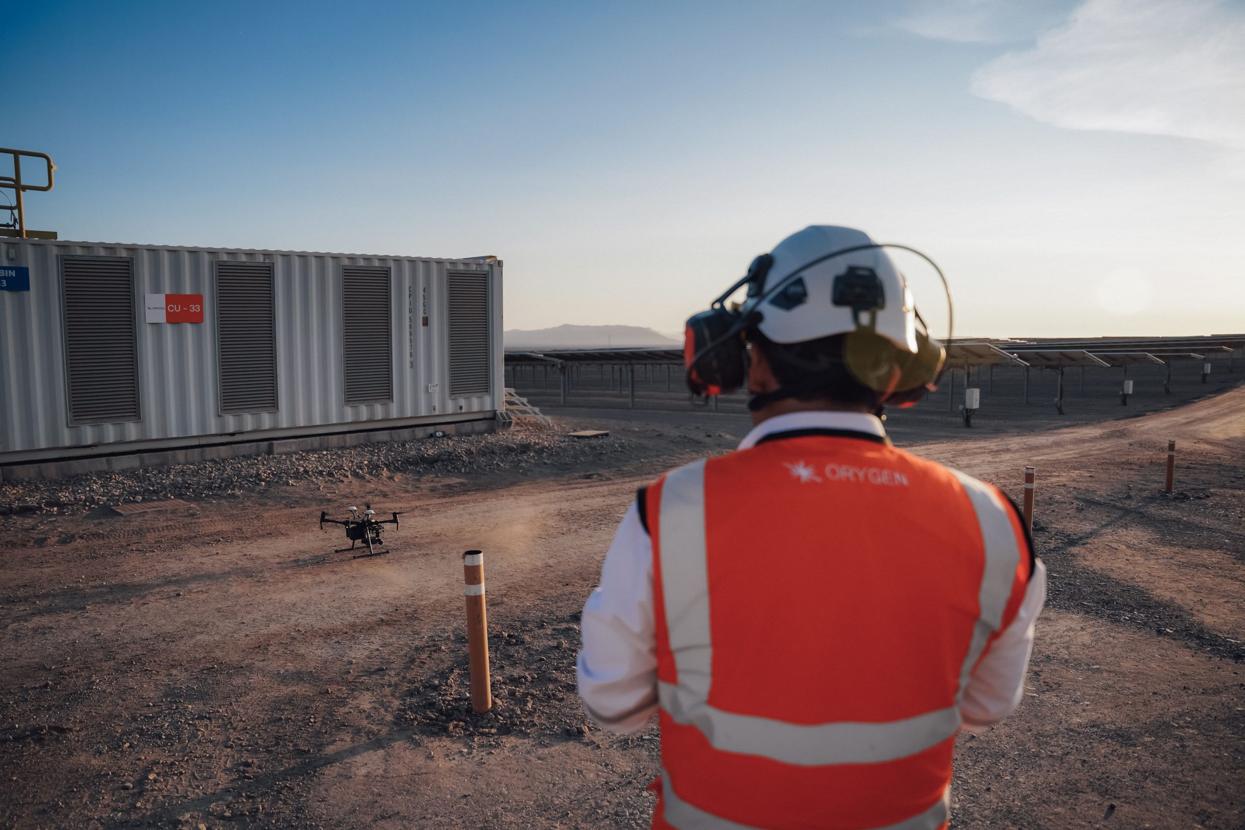 Complejo Solar Rubí-Clemesí: Orygen se respalda en la tecnología de drones