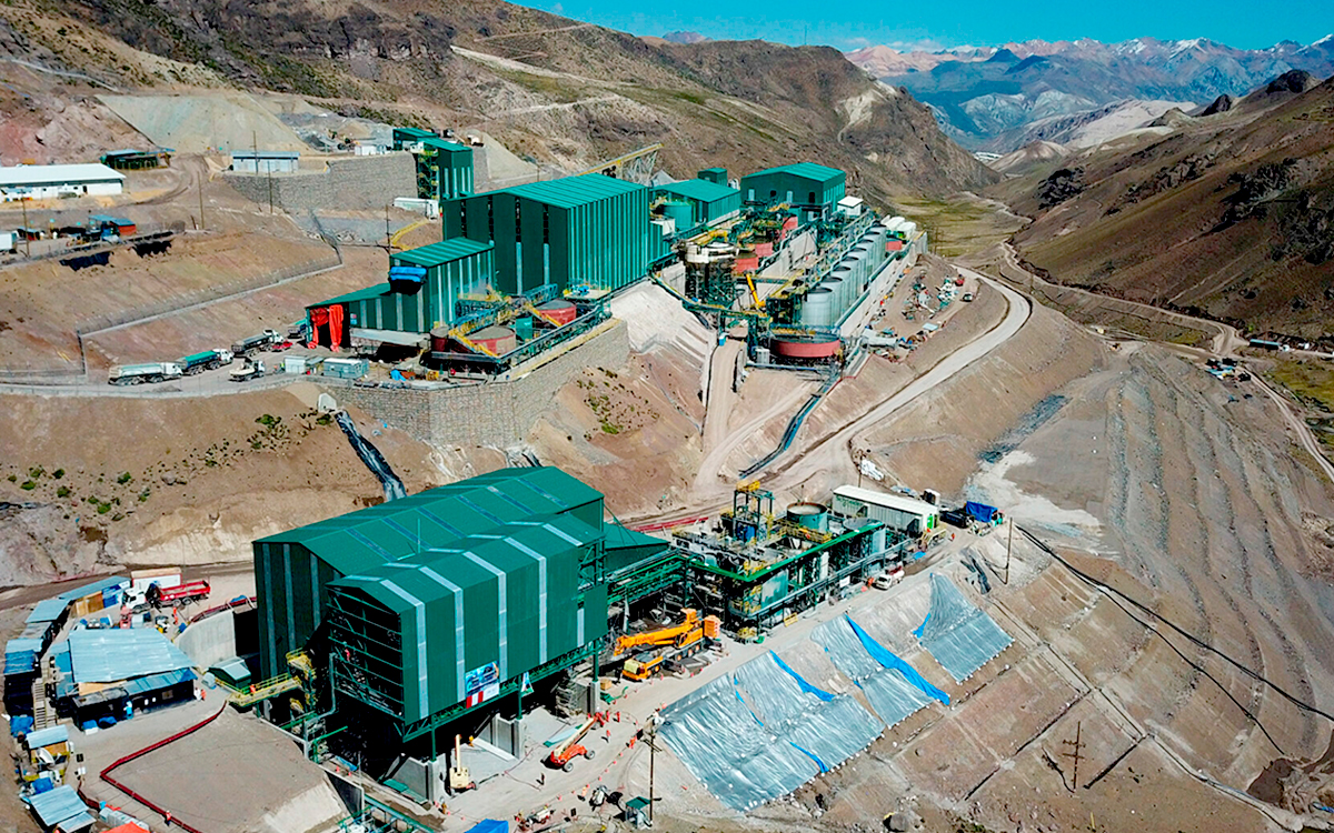 Cambios en Tambomayo para aumentar la recuperación de metales
