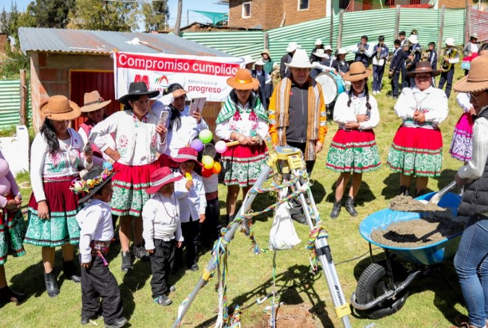 Cotabambas: Las Bambas y Municipalidad Distrital de Haquira inician construcción de colegio en el distrito de Haquira