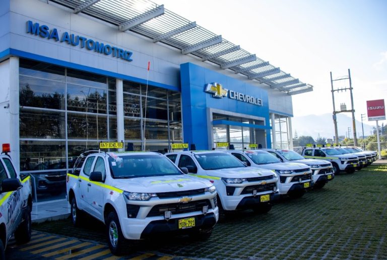 Chevrolet y MSA Automotriz entregan flota de camionetas Colorado a Minera Yanacocha
