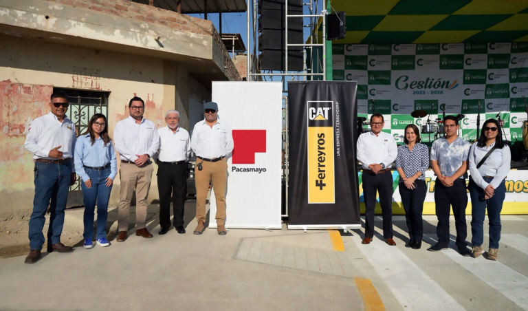 Ferreyros y Cementos Pacasmayo financian proyecto de pavimentación de S/17 millones en Piura