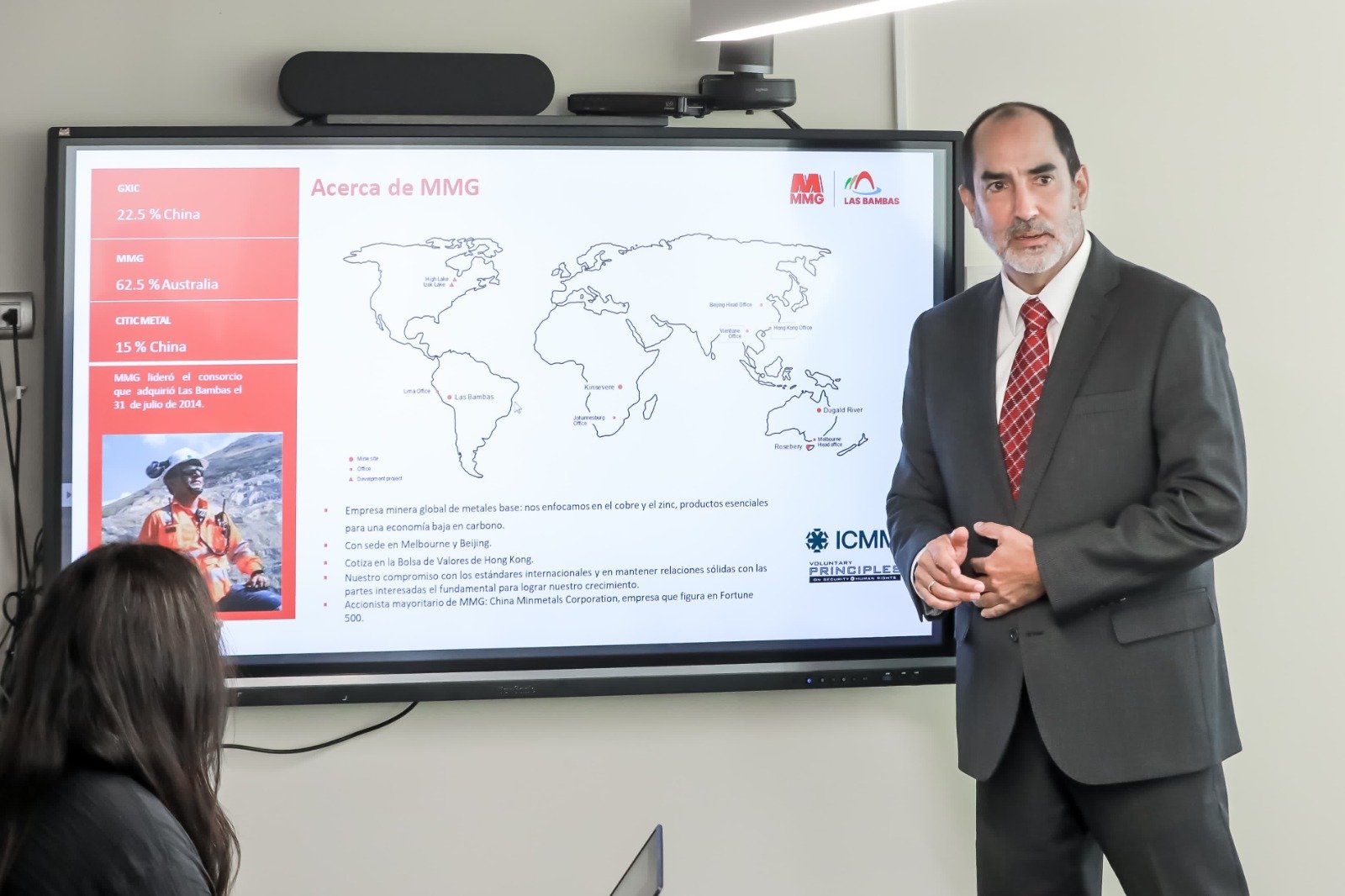 Peruano Carlos Castro Silvestre, nuevo gerente de Asuntos Corporativos para Sudamérica de la multinacional Glencore