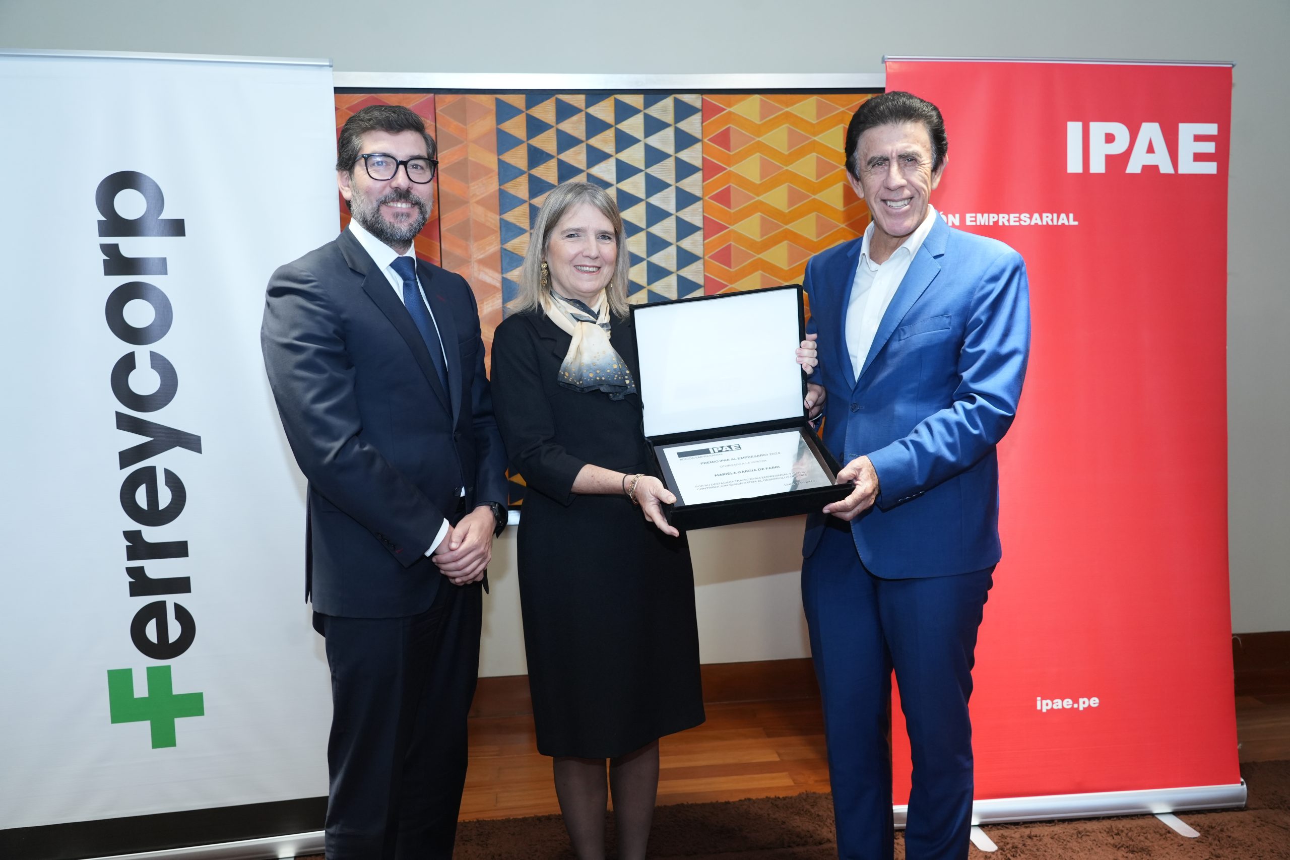 Mariela García de Fabbri, de Ferreycorp, empresaria del año
