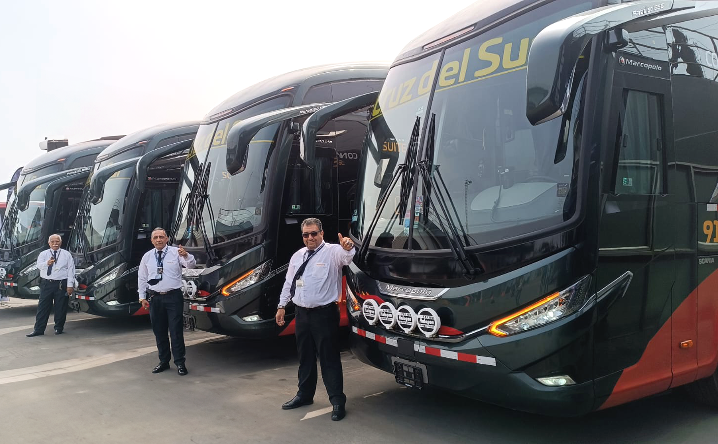 Cruz del Sur apuesta por nueva generación de buses Scania