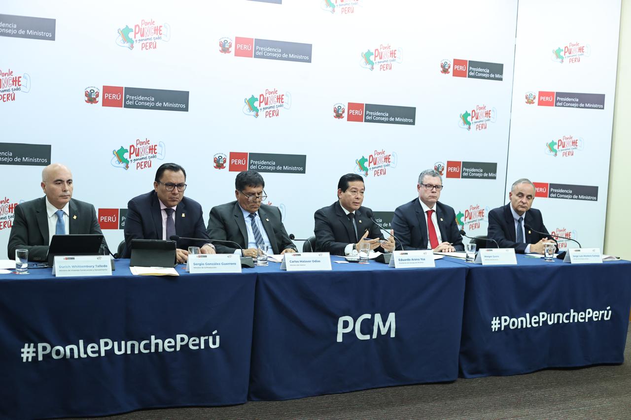 Ministro Montero: Incremento de producción legal de oro en junio es por combate a la minería ilegal