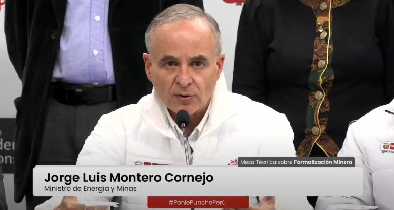 Ministro Montero: “No vamos a retroceder. El Perú necesita una sola minería, no tres minerías distintas ni regímenes temporales que se prolongan indefinidamente”
