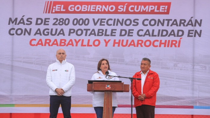Inician proyecto integral de agua potable y alcantarillado en Carabayllo, de S/806 millones de inversión