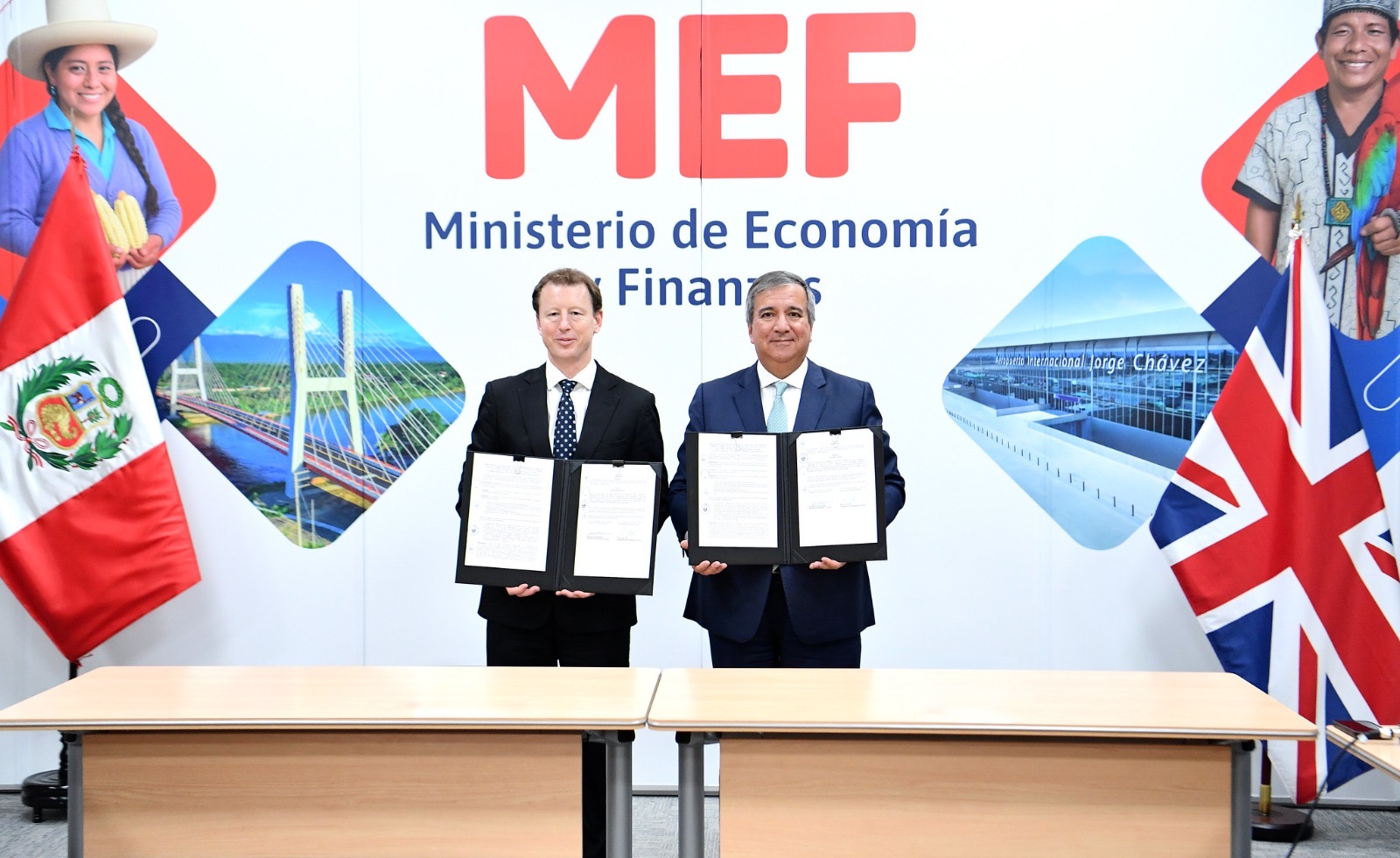 Perú y Reino unido renuevan cooperación en infraestructura