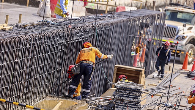 Estación San Marcos del Metro de Lima alcanza un avance de 76.2 % de obras civiles ejecutadas