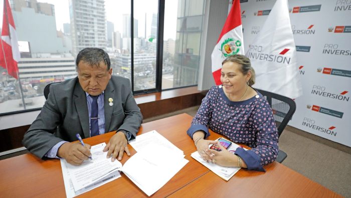 ProInversión y Universidad Nacional de Moquegua firman convenio para impulsar proyectos de Obras por Impuestos