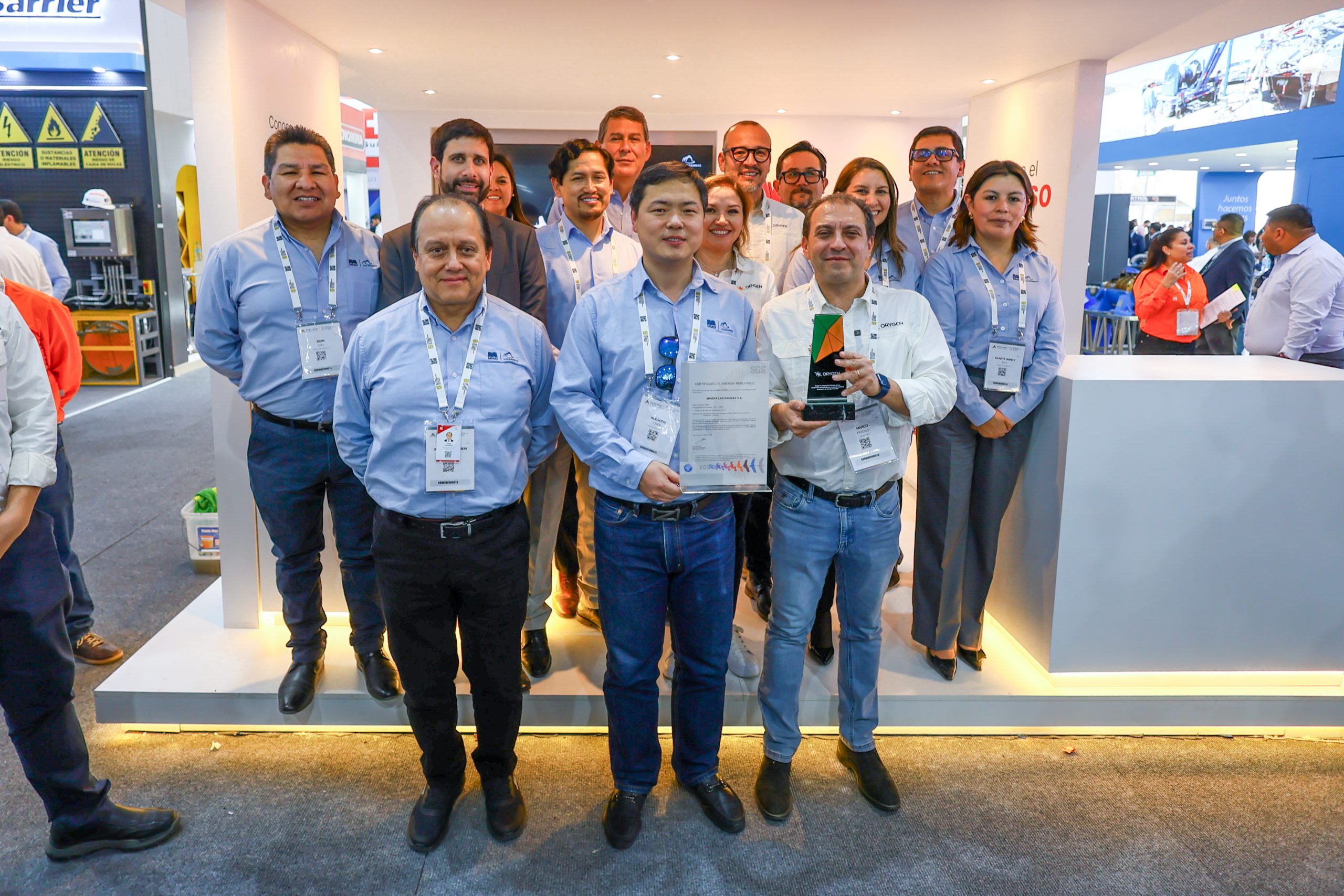 Las Bambas recibe certificado verde de energía renovable 