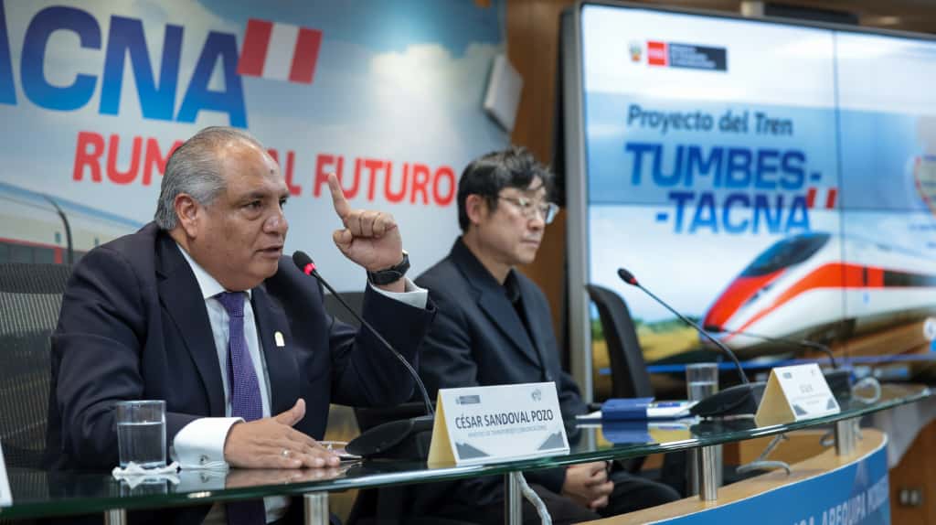 Tren de alta velocidad Tumbes-Tacna: coreana Dohwa Engineering entrega carta de intención para estudio de prefactibilidad