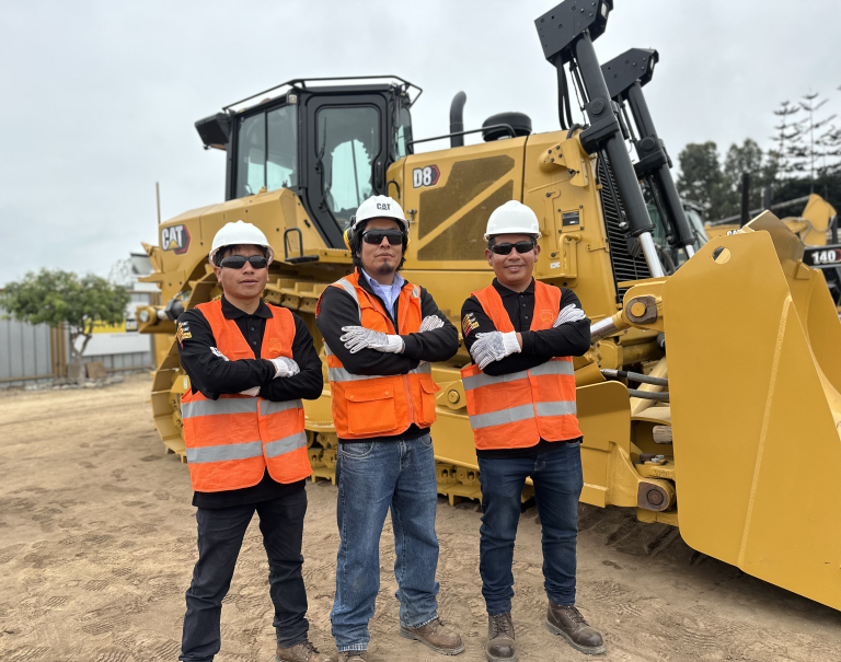 Ellos representarán al Perú en el campeonato latinoamericano de operadores de Caterpillar