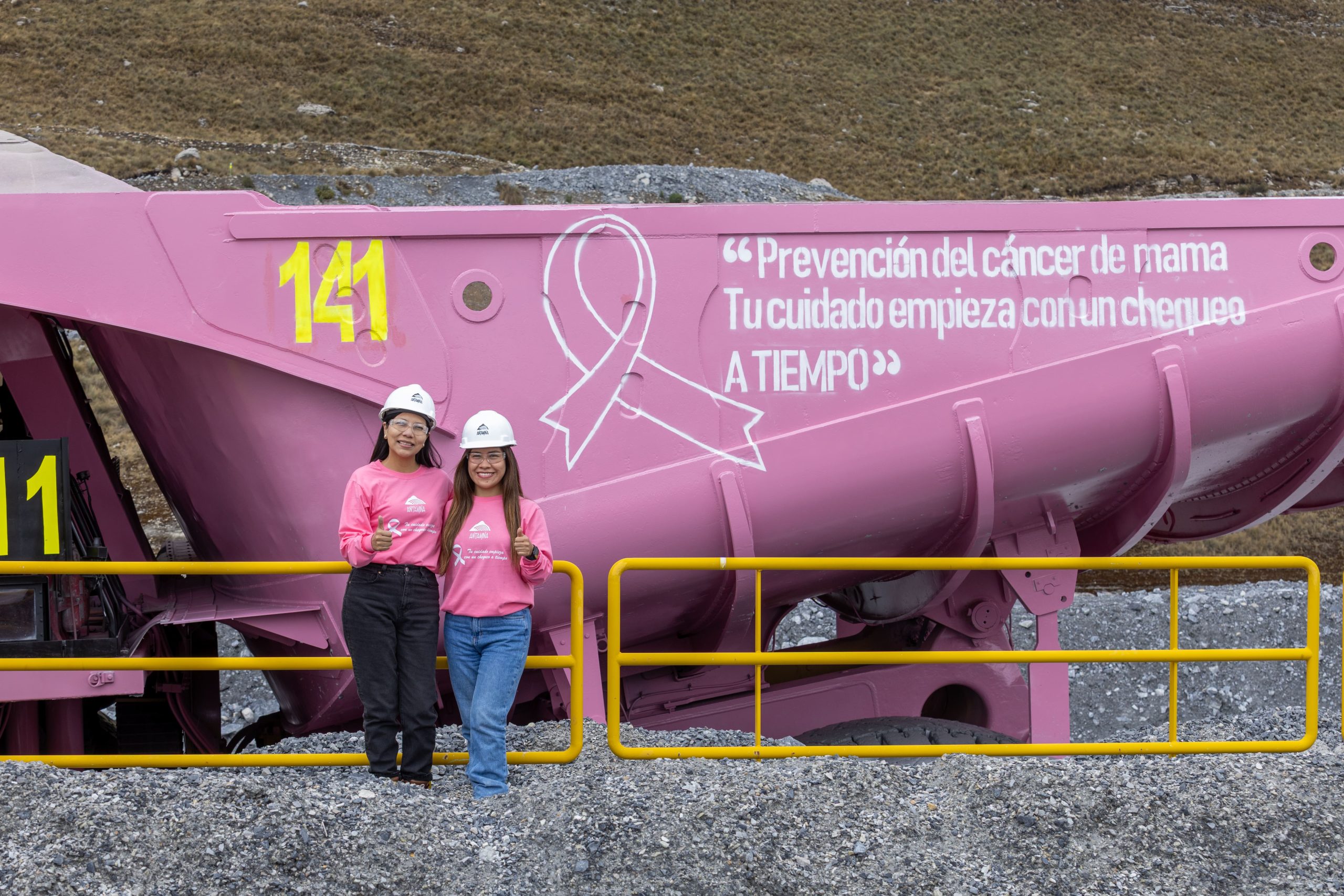 Antamina impulsa una campaña integral por la detección temprana del cáncer de mama