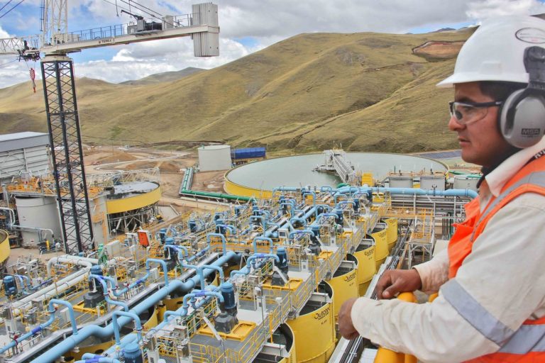 Producción minera nacional registra incrementos en seis principales minerales