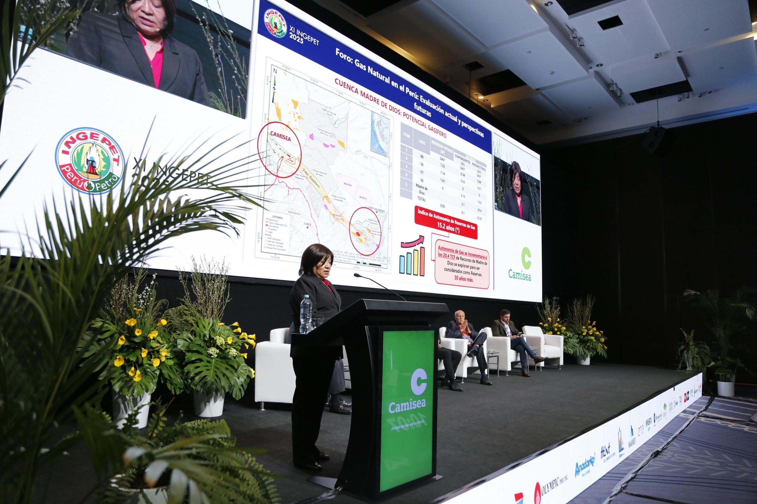 Cárdenas: Reservas de gas natural nos permiten actualmente una autonomía por 15 años pero se puede incrementar a más de 30