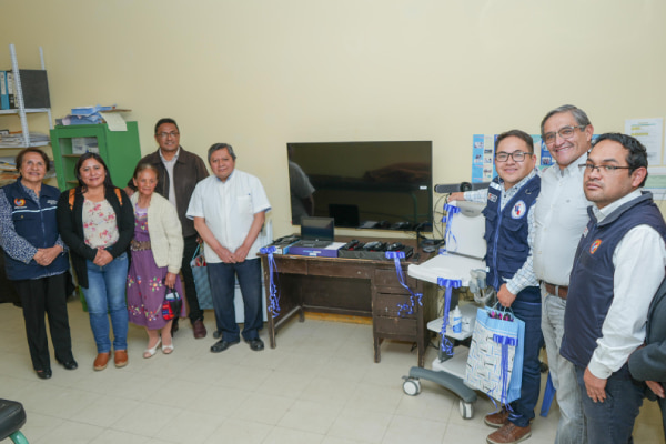 Microred San Marcos fortalece su atención con instalación del Sistema de Telesalud donado por Antamina