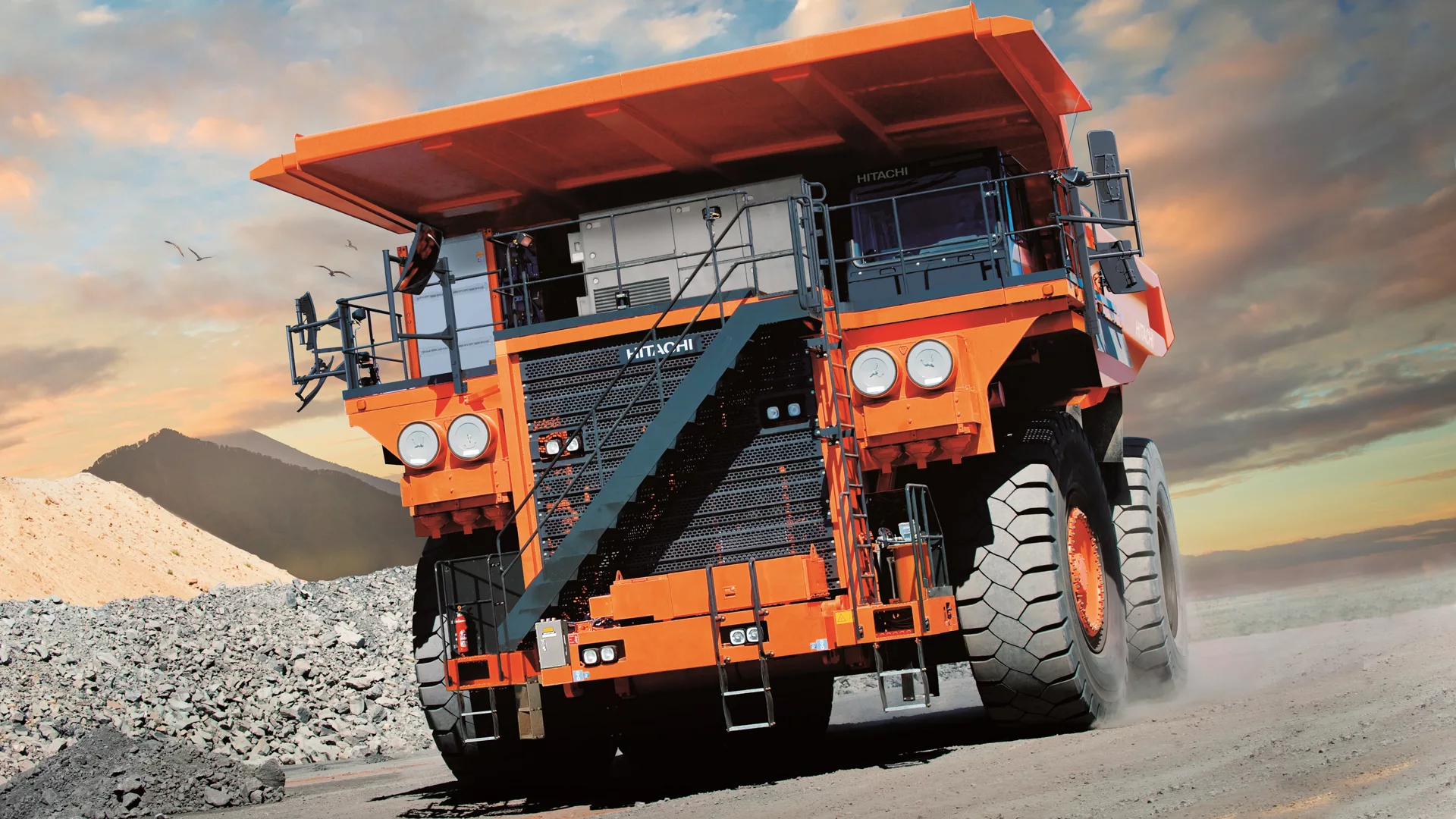 Hitachi construirá y probará un camión minero híbrido