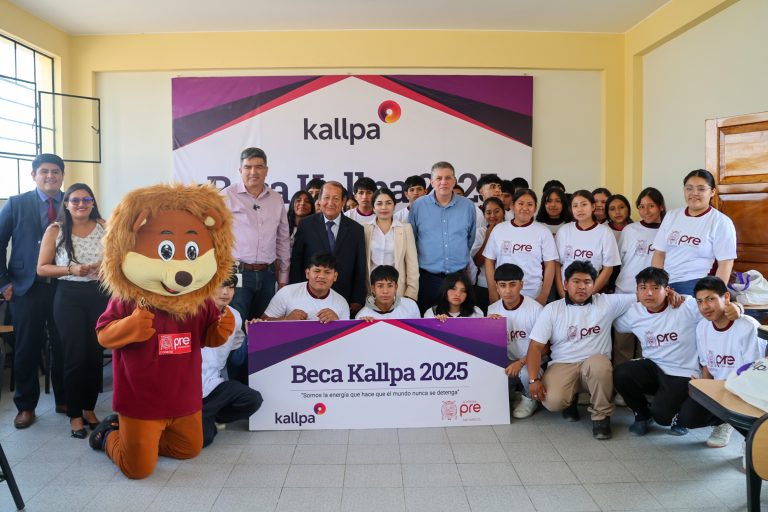Kallpa Generación: 50 becas preuniversitarias para estudiantes de Chilca