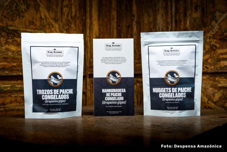 PetroTal: Productos de paiche silvestre sostenible KING BRETAÑA llegan a supermercados de Iquitos