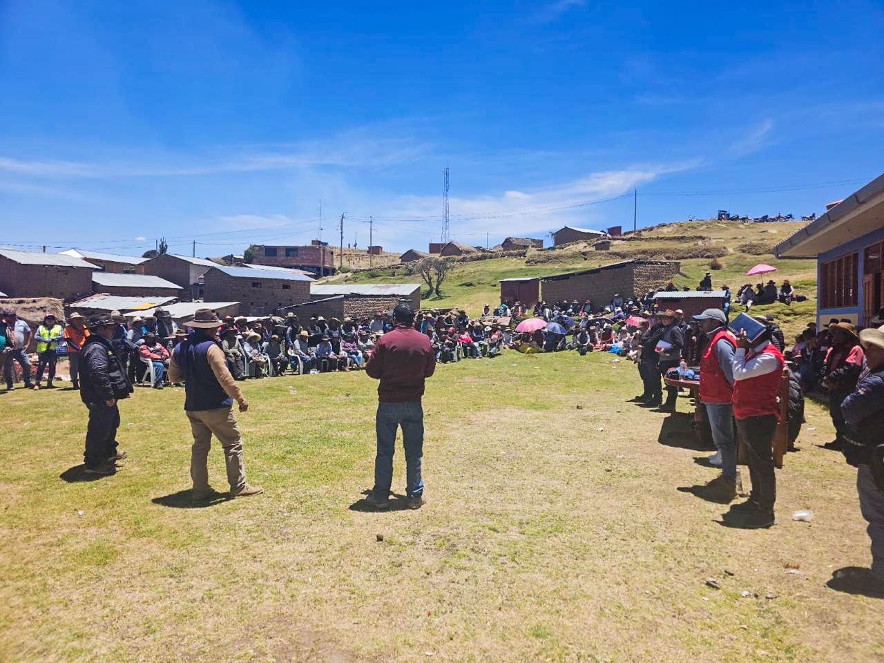 Proceso de diálogo logra avances entre la Comunidad de Tuntuma y Minera Las Bambas