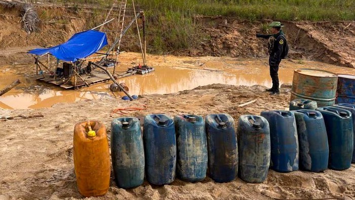 Más de S/3,700 millones en bienes usados por la minería ilegal fueron incautados y destruidos