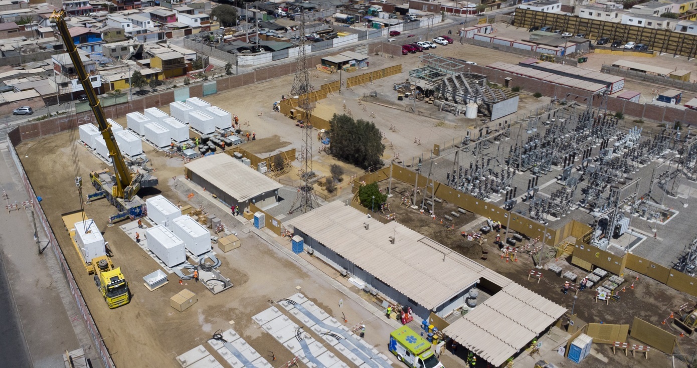 Engie Chile avanza en construcción de su proyecto de almacenamiento BESS Arica