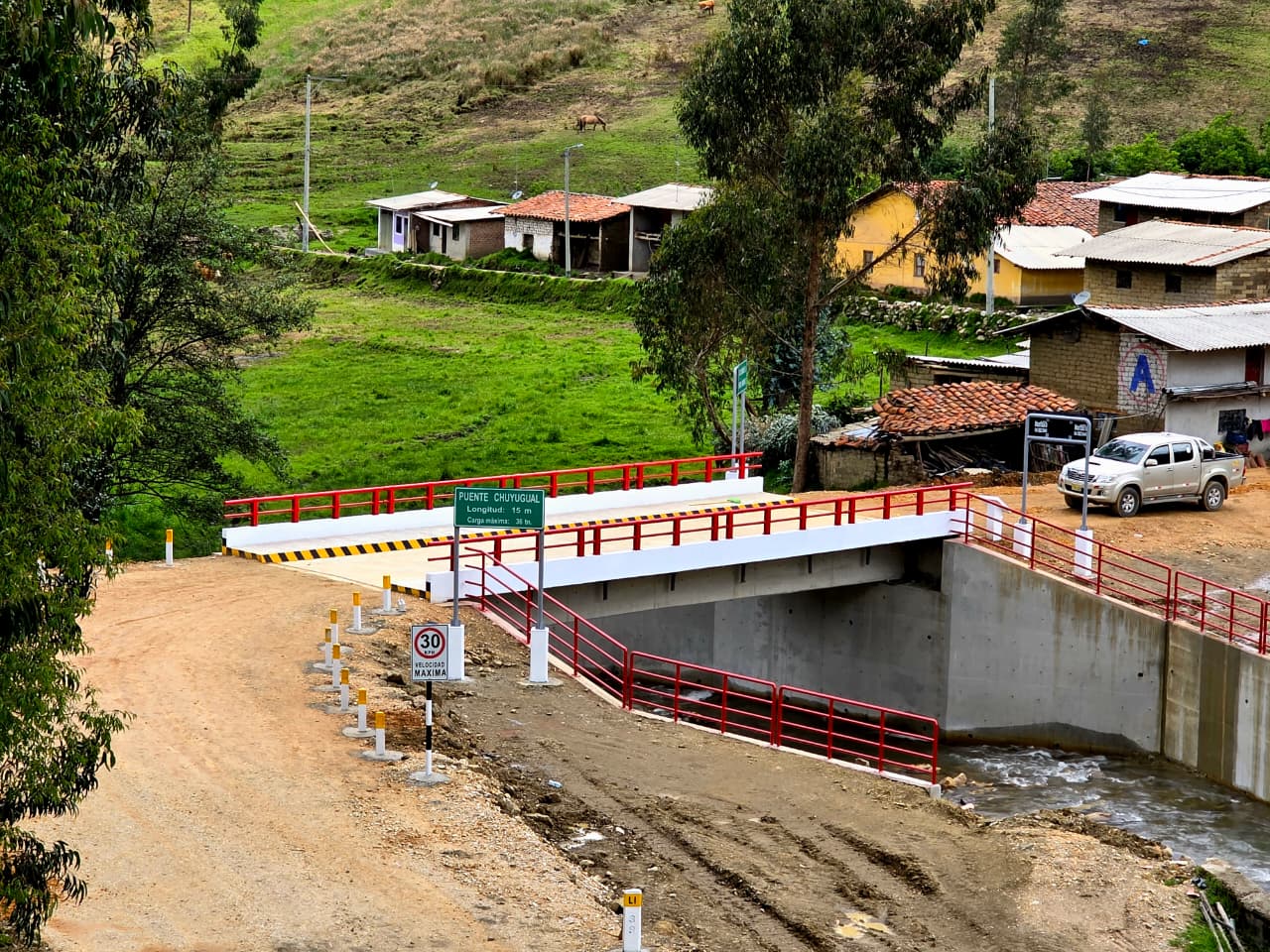 Puente de S/ 1.5 millón fue financiado con regalías de unidad Lagunas Norte perteneciente a Boroo