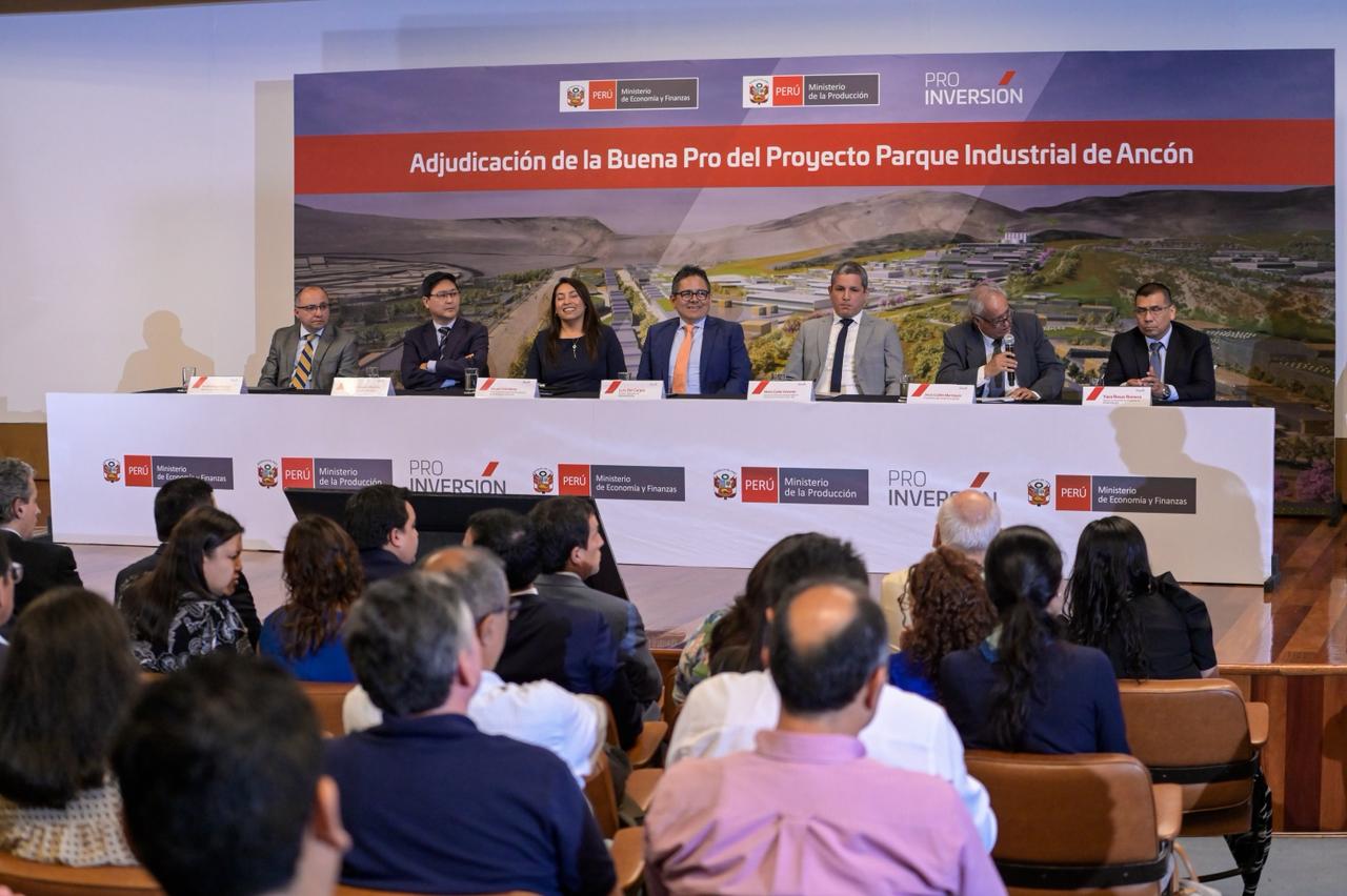 Parque Industrial de Ancón valuado en US$ 1200 millones es adjudicado a consorcio y generara 120 mil empleos