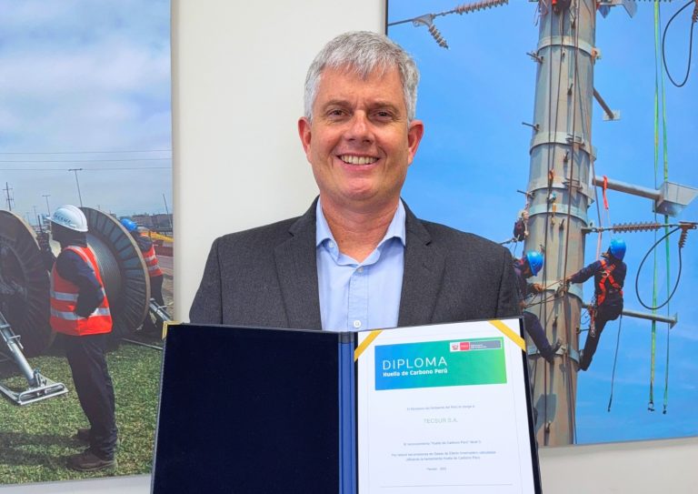 Tecsur obtiene Tercera Estrella del programa Huella de Carbono del Minam