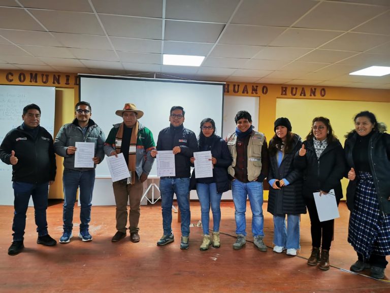 Minem culmina proceso de consulta previa con comunidad de Huano Huano en Espinar