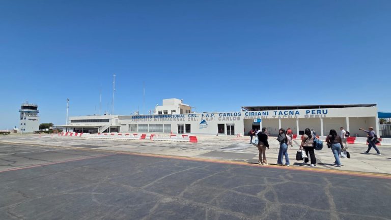 MTC entregará terrenos para la ampliación de aeropuertos en Tacna y Arequipa
