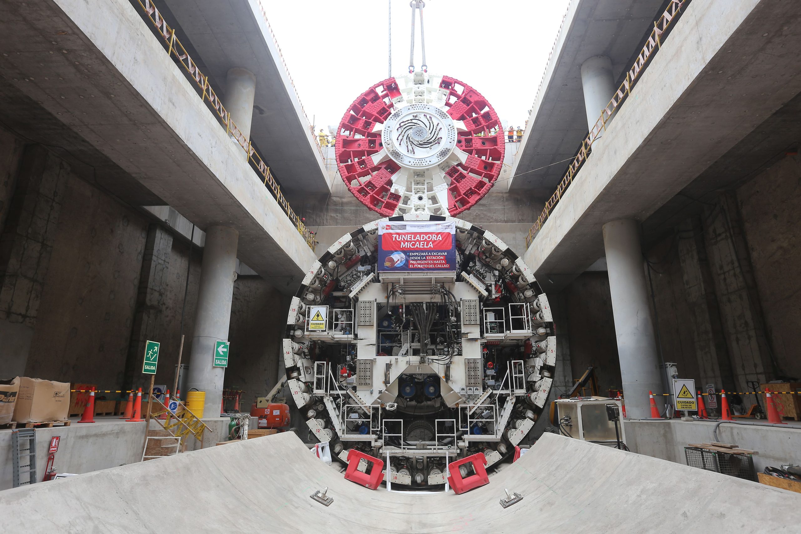 Construcción de la Línea 2 y Ramal de la Línea 4 avanzaron al 80 %