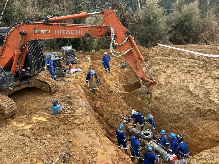 Logran instalar válvula que permitirá colocar equipo de aislamiento en el ducto de líquidos en sus dos extremos (Malvinas y Pisco)