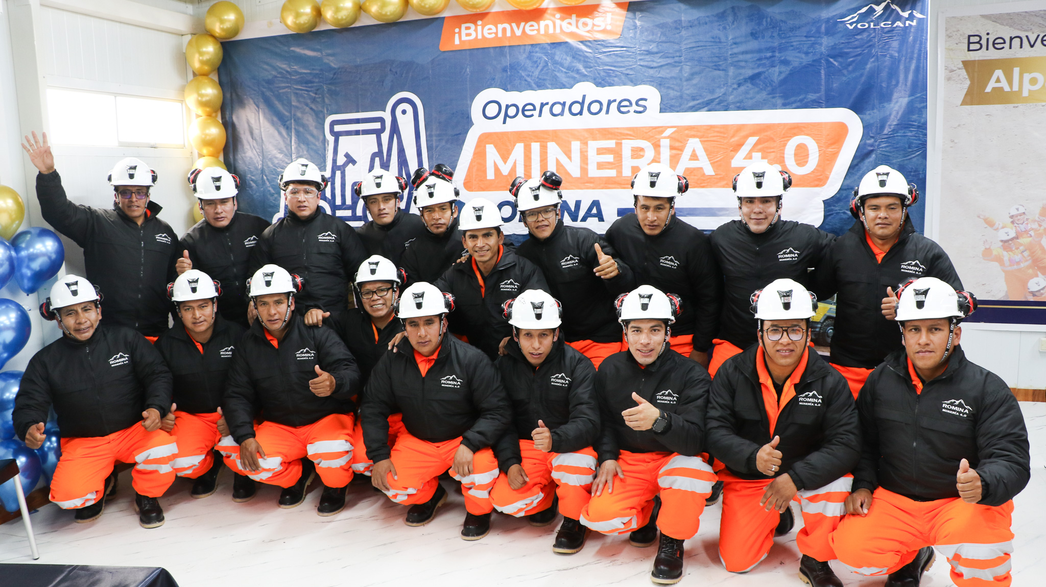 Volcan inicia programa de formación de operadores de Minería 4.0 para su unidad minera Romina