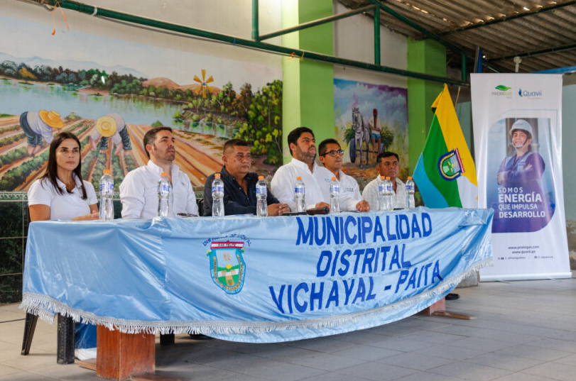 Quavii firmó un convenio con el FISE para suministrar gas natural al distrito de Vichayal en Piura