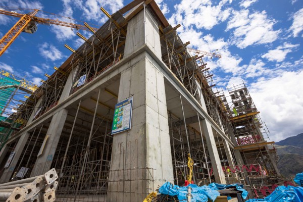 Antamina: Moderno Centro de Salud de Chiquián, de S/122 millones, presenta un avance de obra del 17%