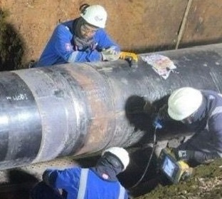 TGP culminó soldadura de tubería de gas natural