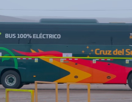 Mina Justa: Marcobre incorpora su primer bus eléctrico a su operación de cobre