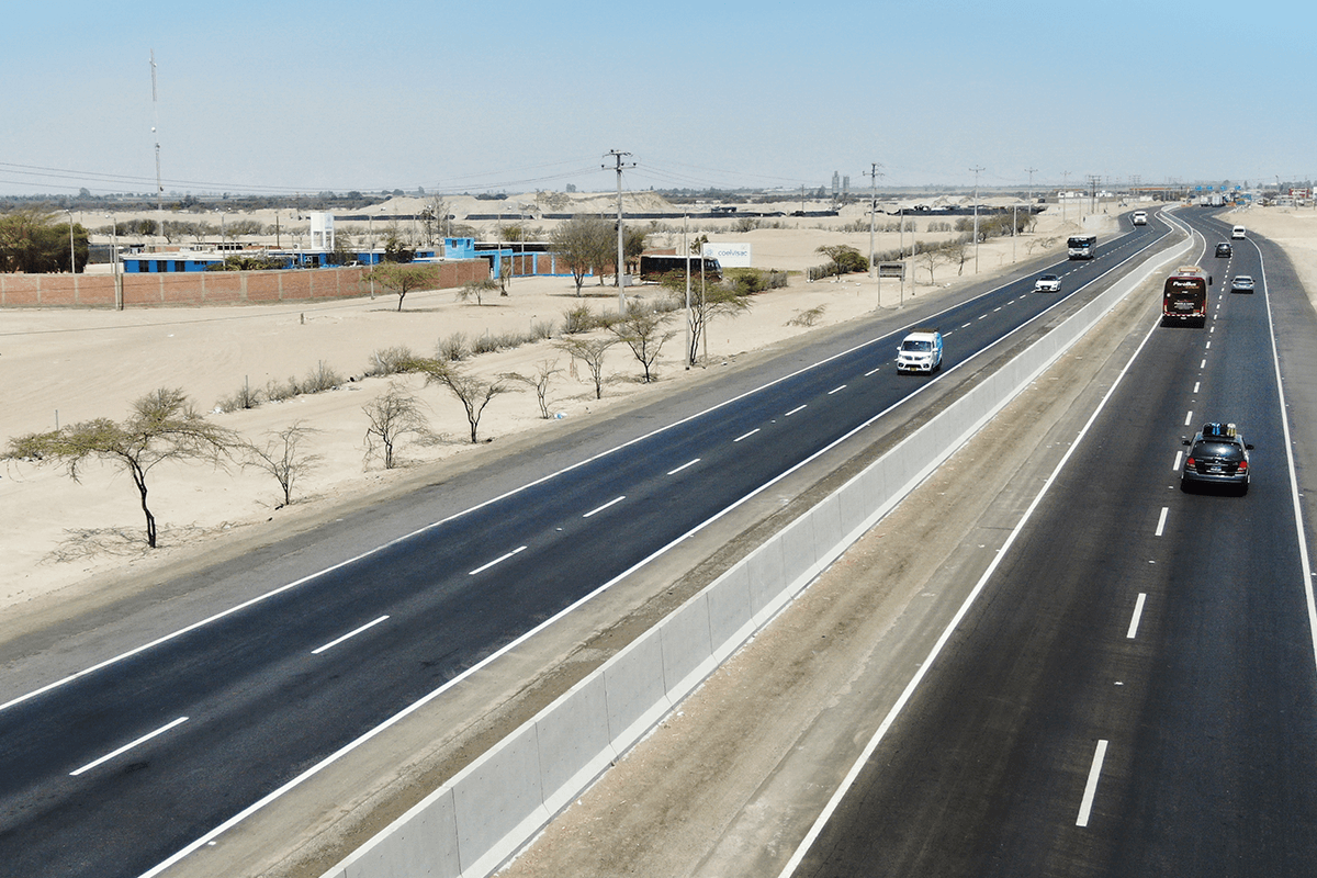 Impulsan construcción del tercer carril en tramo de la Panamericana Sur