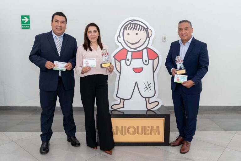 Pluspetrol recibe el Premio Yanapay de ANIQUEM por su aporte a la salud infantil a través del reciclaje