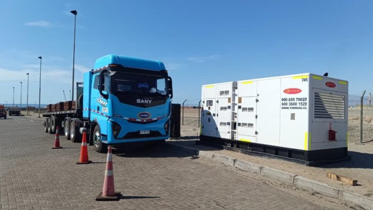 Codelco y SANY realizan exitoso piloto de camión 100% eléctrico