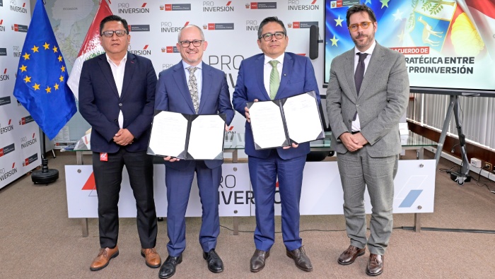 Inversión acumulada de empresas europeas en el Perú supera los US$ 30,700 millones