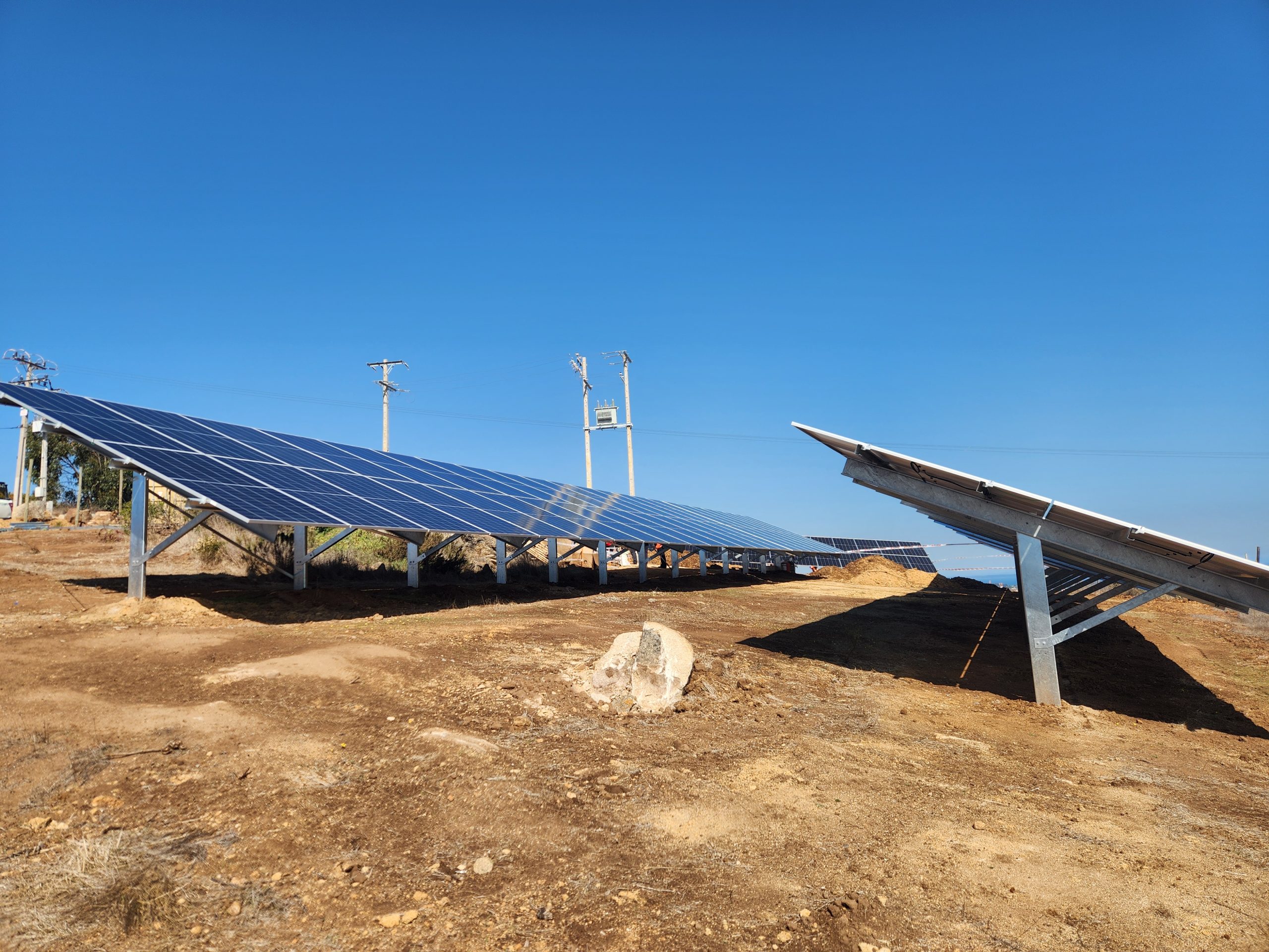 Parque Solar Comunitario de San Antonio, en Chile, presenta un 80% de avance