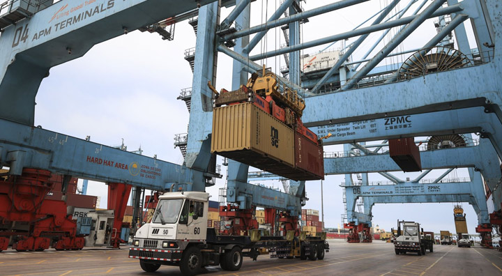Puertos alcanzab récord de 17.6 millones de toneladas movilizadas en primer trimestre