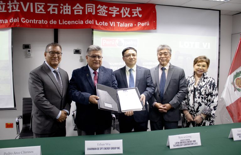 Perupetro y SPT Energy firman contrato por Lote VI cuya inversión inicial superará los US$ 300 millones 